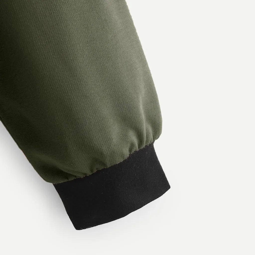 JAYCOSIN Fashion Women Zipper Hoodie Color Block Sweatshirt Casual Simple Loose O-Neck Comfortable Soft Jumper Blouse