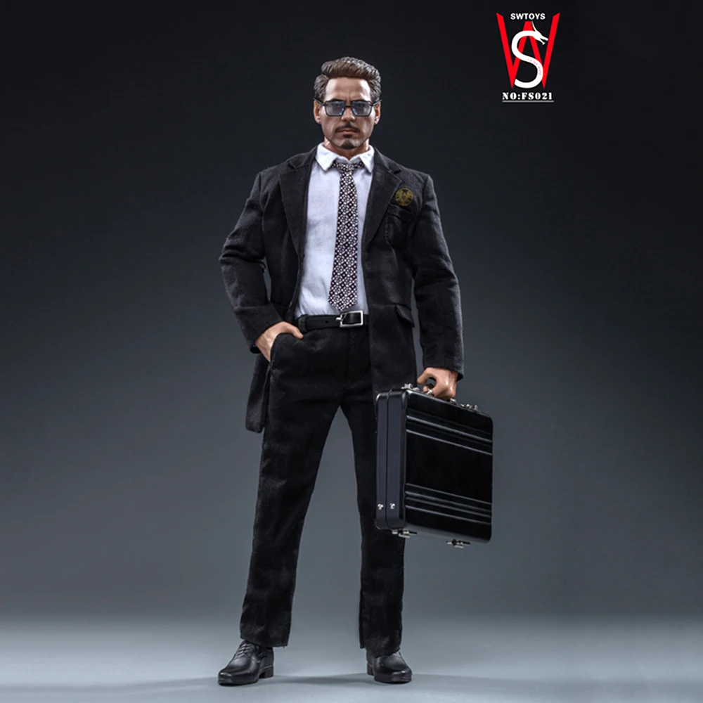 Полный набор фигурки Модель Игрушки для коллекции 1/6 SWtoys Костюм Тони Старка с головой и телом FS021 для фанатов подарок