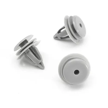 

20x Plastic Sill Moulding & Side Skirt Trim Fastener Clips For Jaguar X-Type C2S9354020 C2C8963020 Black & Grey