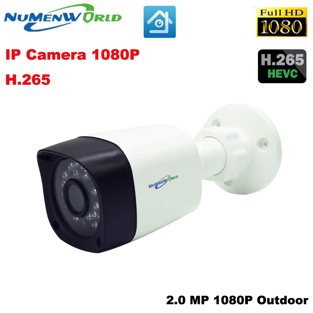 H.265/H.264 HD IP camera Home security outdoor 1080P CCTV IP cameras support Motion Detection Smartphone waterproof webcam