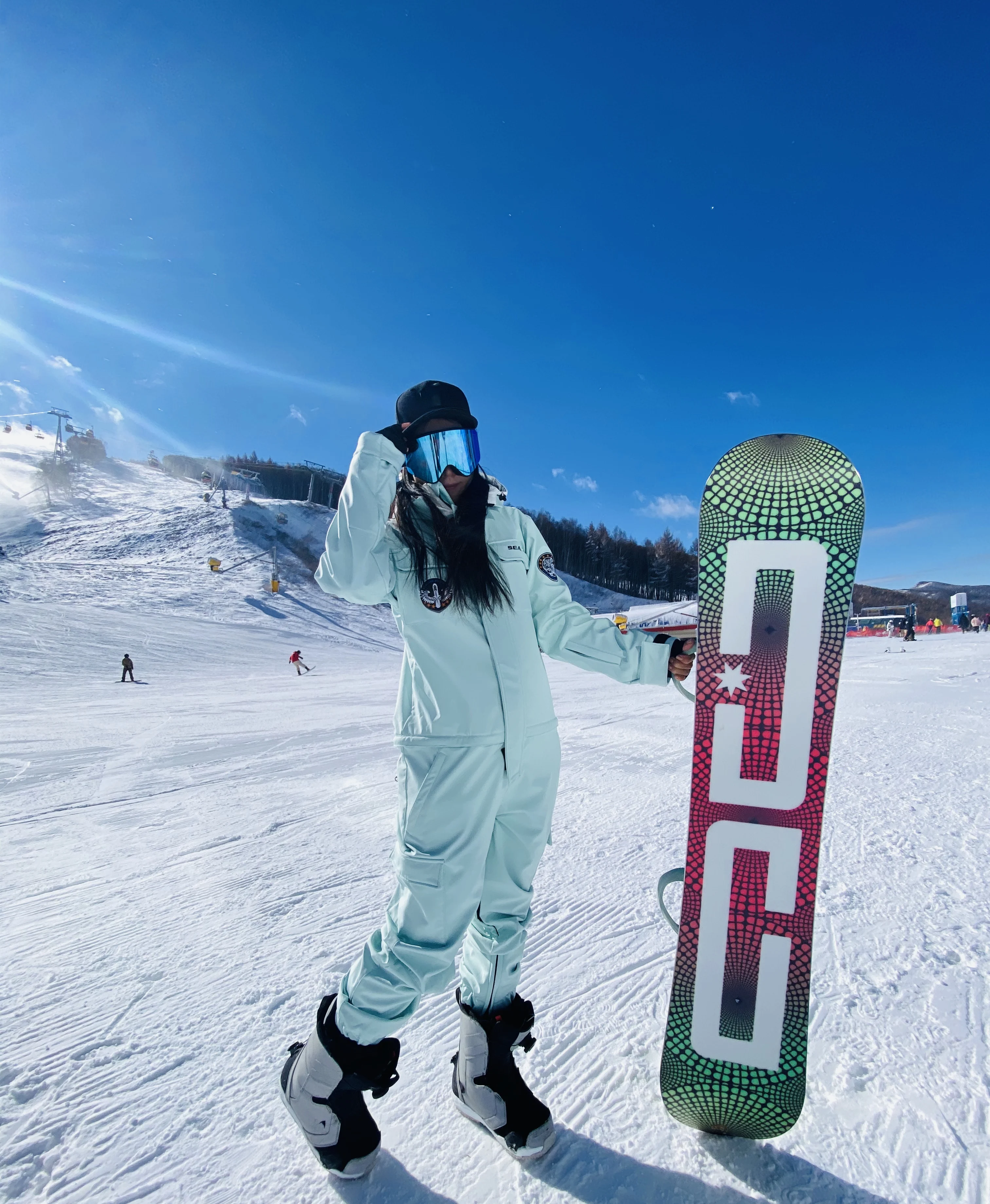 2022 ultima tuta da sci attrezzatura tuta intera per uomo e donna coppie  meno 35 gradi tute da sci antivento e impermeabili|Snowboarding Sets| -  AliExpress
