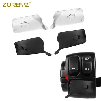 

ZORBYZ Aluminum Left Right Extension Turn Signal Control Switch Cover For Harley Sportster XL Model Softail Dyna 1996-2017