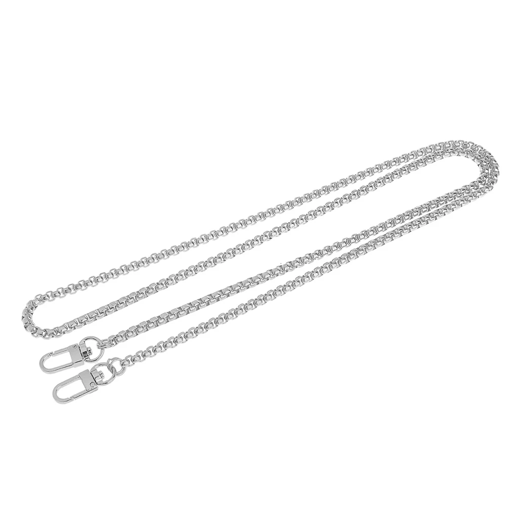 Metal Purse Chain Strap Replacement Handbag Bag Accessories, with Metal Buckles, 47 Inch Metal Purse Chain Strap Replacement Handbag Bag Accessories, with Metal Buckles, 47 Inch