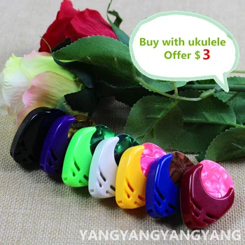 

Guitar Parts Pick 6 Pieces Musical Accessories More Color Ukulele Box Case 0.46 0.71 0.96mm Portable Electric Mediators