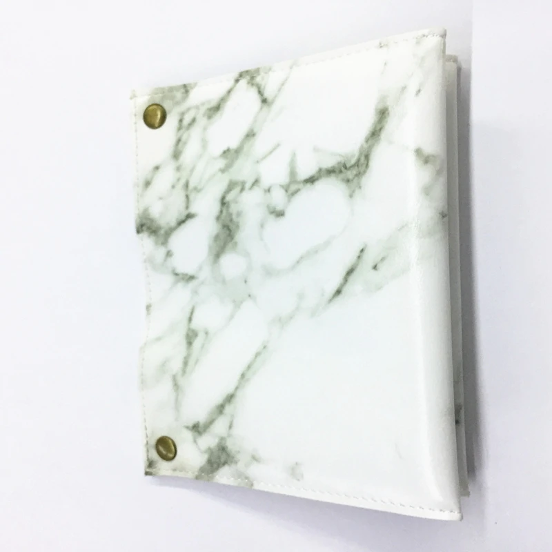 Nordic Style Marble Pattern Tissue Box PU Leather Home Car Napkin Paper Container Towel Napkin Case Pouch Home Decor CLL9298