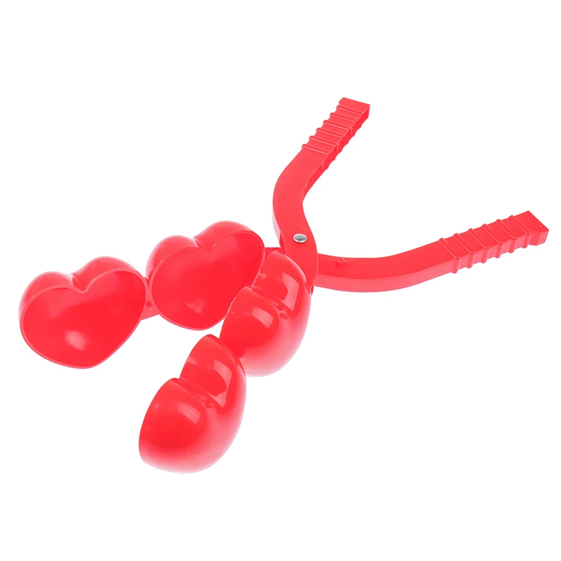Toys Sport-fabricante de bolas de nieve en forma de corazón, herramienta de molde para nieve en forma de corazón, regalo de San Valentín para chico de invierno