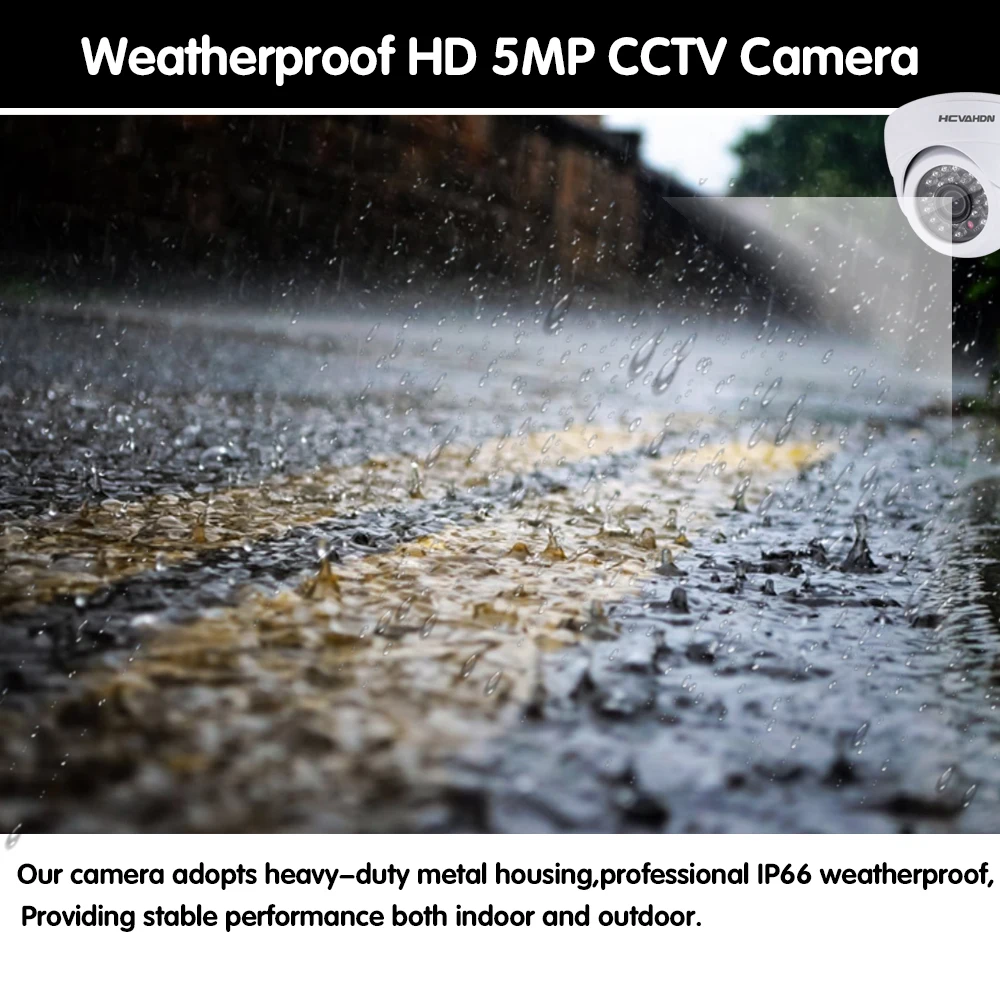 H.265 16CH 8CH домашняя система безопасности Видео H.265+ 6в1 5MP 1080P DVR 16 5.0MP Smart IR Dome HD наружная защищенная от атмосферных воздействий cctv камера