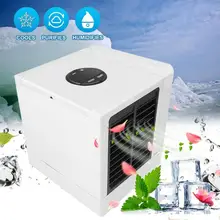 375 мл 5 скоростей ЖК-USB воздухоохладитель очиститель Домашний Настольный вентилятор воздушного охлаждения Удобный вентилятор воздушного охлаждения домашний офис кондиционер