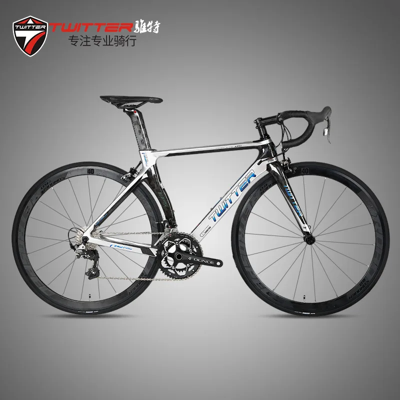 

Twitter 2020 New Coming T10Pro C Brake Rival 22s Carbon Road Bike 700C 22 Speed Racing Cycling Bicycle
