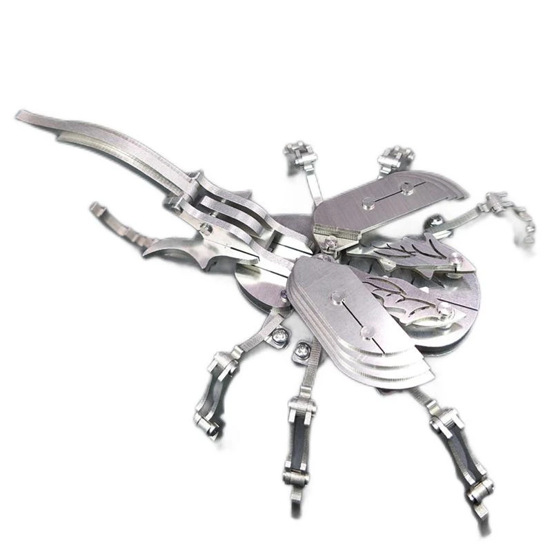 Steel Warcraft 3D Metal Puzzle Beetle 