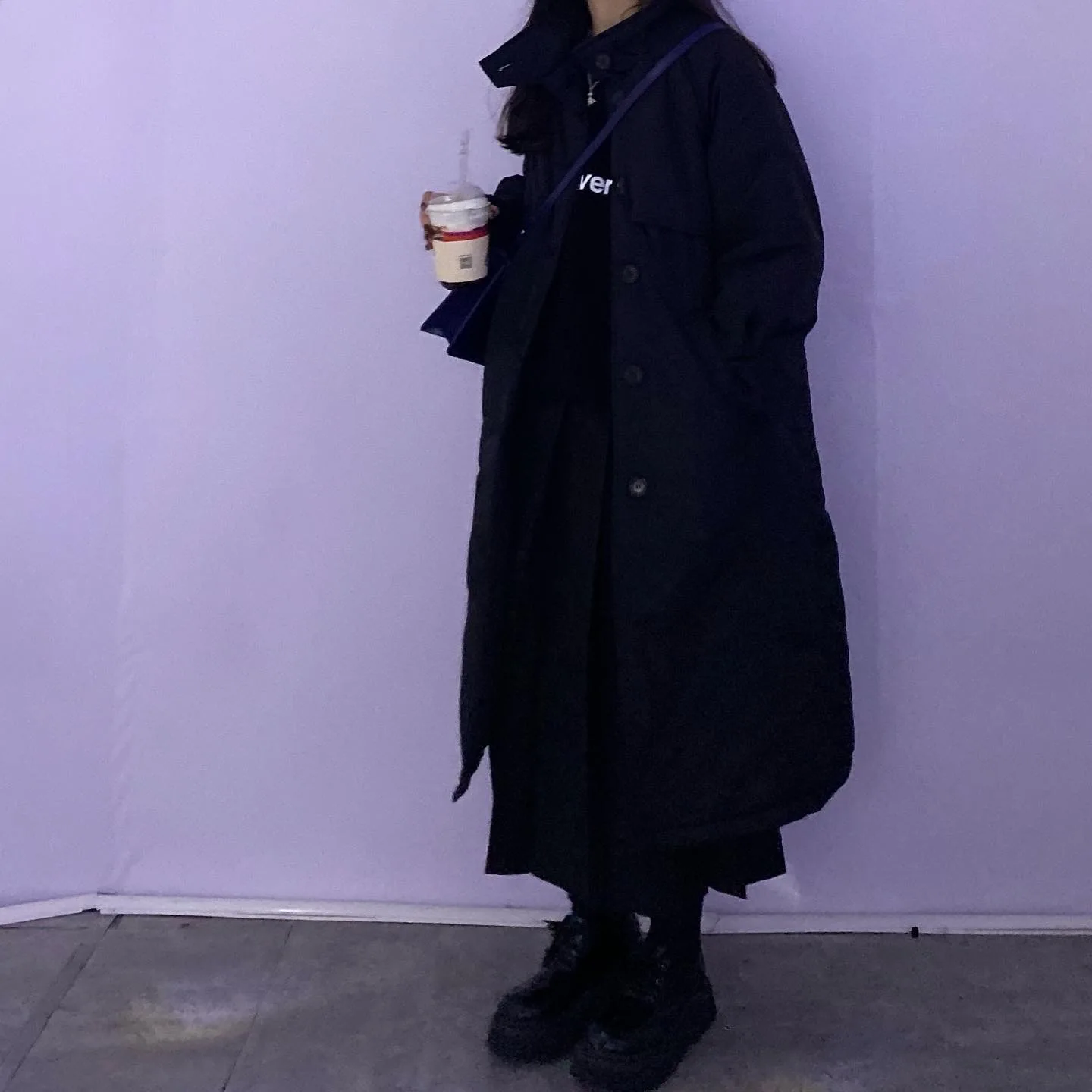 Mooirue Зима Осень Harajuku повседневное длинное пальто женское с поясом водолазка теплая уличная хлопковая стеганая свободная парка