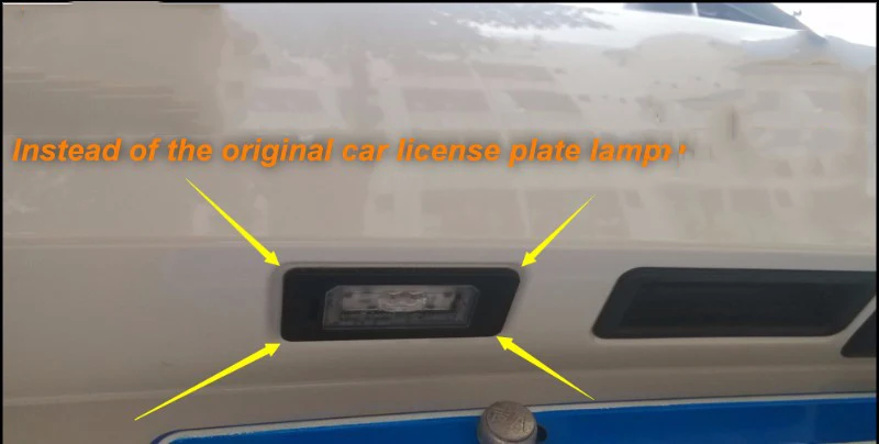 For BMW X3 E83 2003~2010 rearview Rear View Back Up Camera For PAL NTSC to Car Tuning CCD RCA Connector (6)