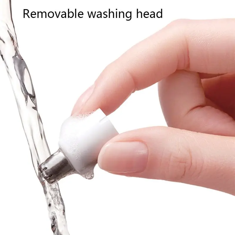  Eyebrow Nose Ear Hair Clipper Battery Supply Beard Electric Nose Ear Trimmer with 360°Rotating Wate