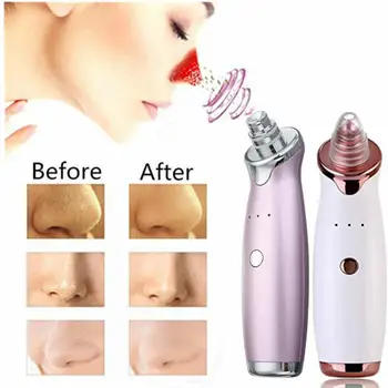 

Professional Facial Care Electric Facial Pore Blackhead Vacuum Suction Remove Machine with 5 Probes Remove Dead Skin Tools Sep 9