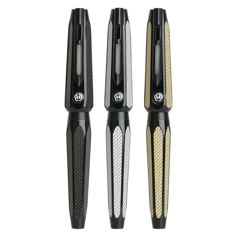 

HERO H712 SPACE 10K Gold Fountain Pen with Rollerball Pen Refill Two-head F&M Nib Collected Gift Pen & Box for Business Office