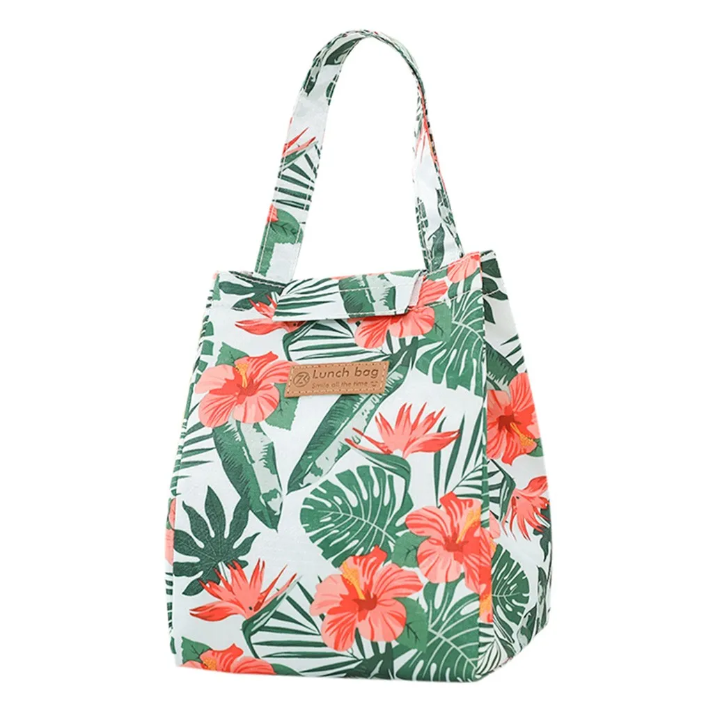 Унисекс сумки для женщин уличная мода простой стиль большая емкость водонепроницаемая сумка для обеда bolsa termica сумки для ланча# A25 - Цвет: W