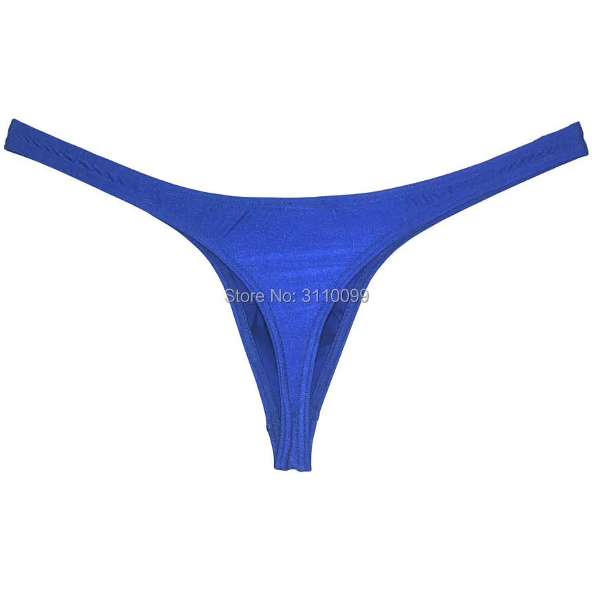 Мужские Блестящие стринги эластичные хипстерские из ледяного шелка с Т образной