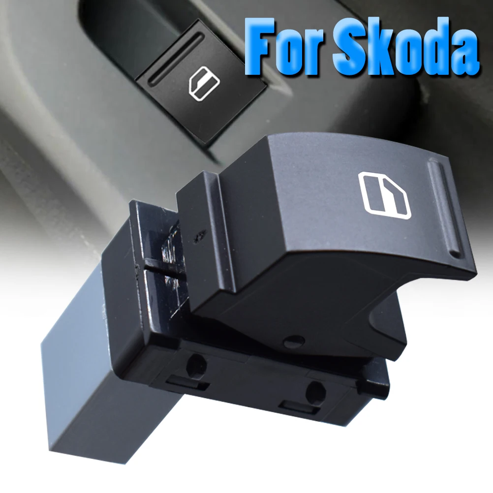 Power Window Switch Electric Control Lifter Button Passenger Side For Skoda Octavia 2004-2015 Fabia Superb Roomster car window switch