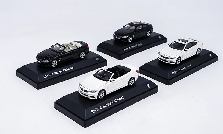 1:43 BMW4 Series Coupe Alloy Model Car Static high simulation Metal Model Vehicles With Original Box