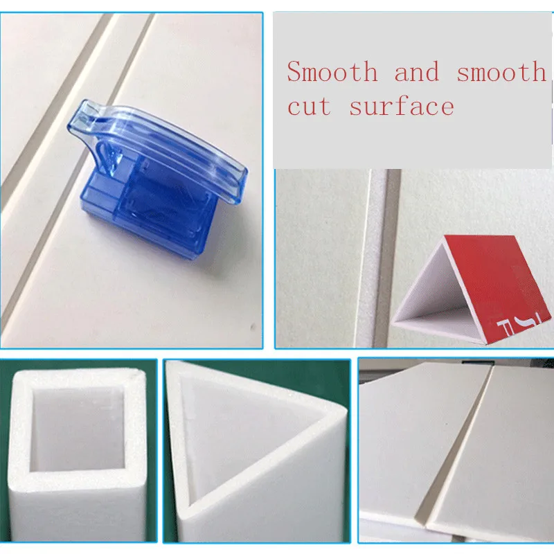 

KT plate slotting machine advertising foam plate 45 degree angle cutter single side beveling chamfering tool