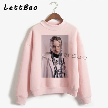 

Billie Eilish Fans Gothic Aesthetic Warm Hoddies Sweatershirt Streetwear Korean Graphic Harajuku Korean Long Sleeve Women Hoodie