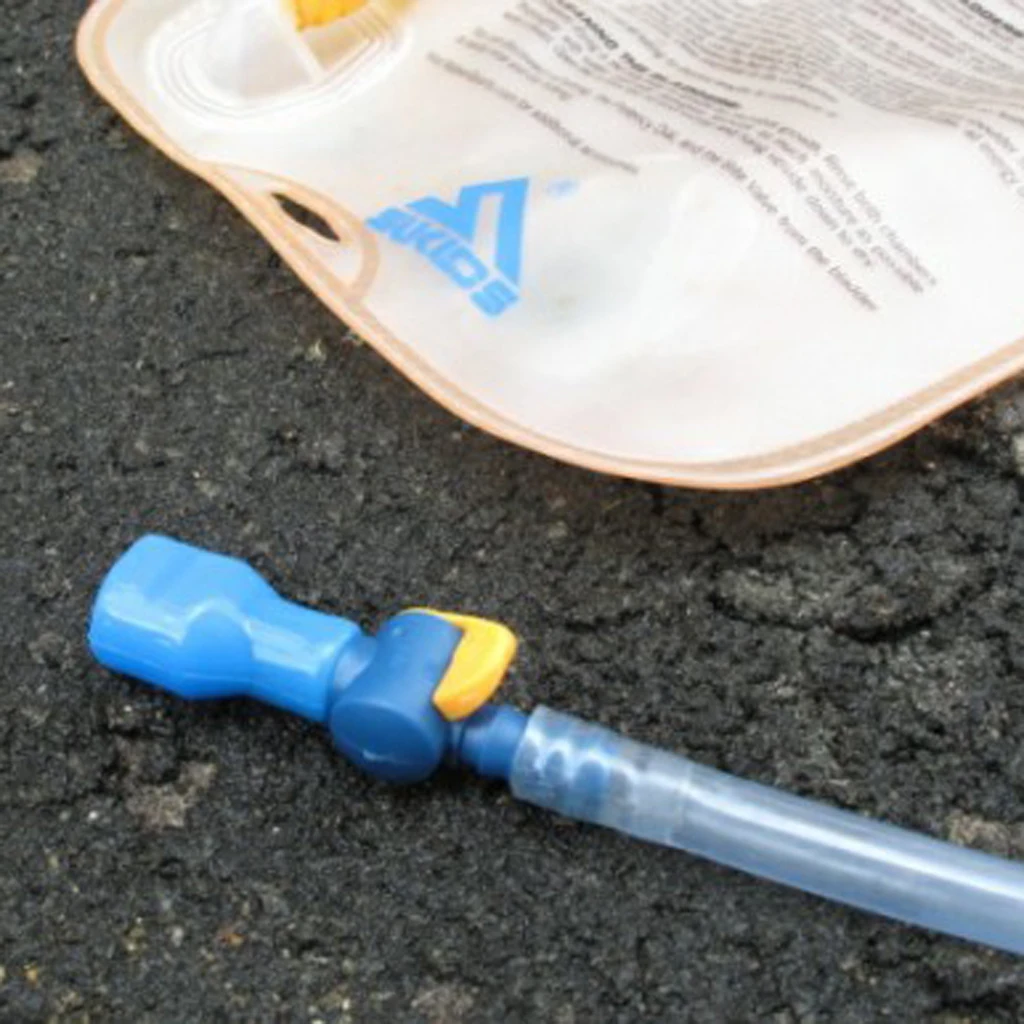 Bite Valve Replacement Mouthpiece (2-Pack), Shutoff Valve Kit for Hydration Bladder and Water Backpack Bladder Reservoir