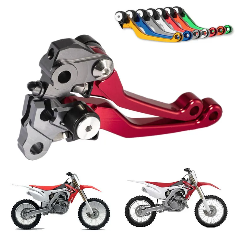 CNC Pivot Brake Clutch Levers Dirt Bike Motorcycle Bike For Honda CRF250R CRF450R CRF 250R 450R