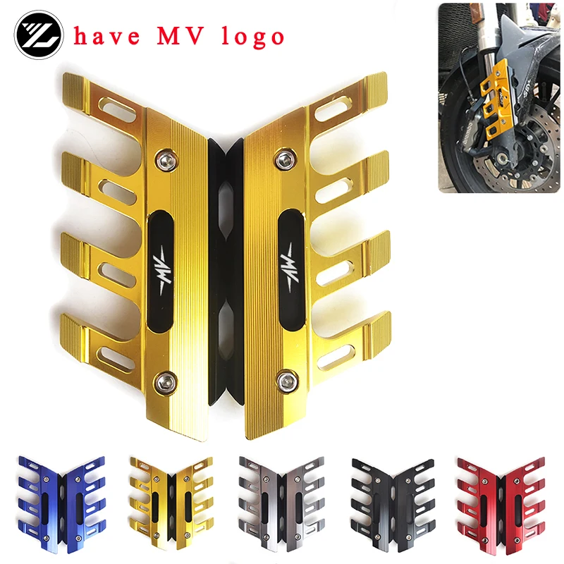 

Motorcycle Accessories Front Brake Disc Caliper Protector Cover For MV Agusta MV F4 750 1000 312 R 312RR 1078 F4R