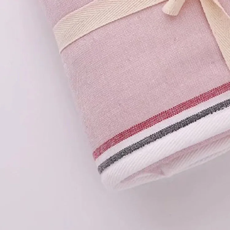 Производители оптом мягкое абсорбирующее свежее MUJI-style хлопок простой цвет Марлевое банное полотенце подарок непроданный товар, подарок