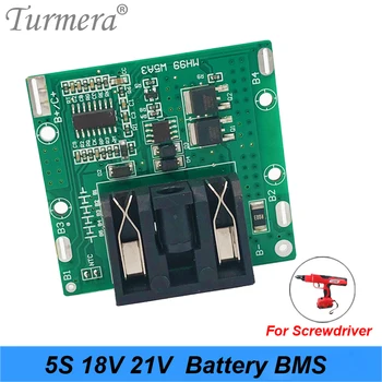 

NEW 5S 18v 21v 20A Li-ion Lithium Battery BMS 18650 battery screwdriver shura Charger Protection Board fit Turmera
