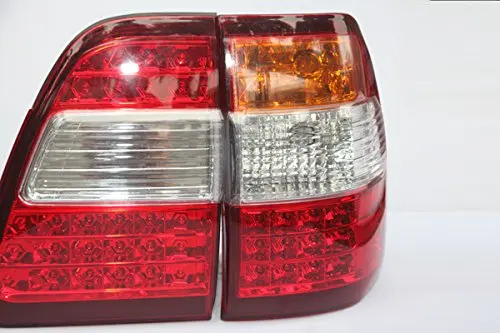 4 шт. для Land Cruiser LC100 4700 FJ100 светодиодный задний фонарь 1998-2007 год красный черный цвет