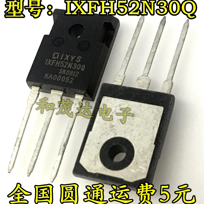5 шт., новые оригинальные кнопки IXFH52N30Q 300V52A в 247 на