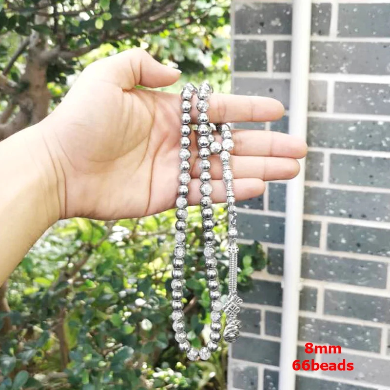 Silvers Crystal Tasbih Special Gift Islamic Tesbih Muslim Prayer Beads 2023  Design Misbaha Tassels  Rosary