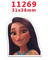 30 шт мультяшный персонаж плоское украшение из смолы PR 16612 - Цвет: 11269