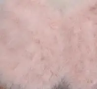 Новинка, натуральный мех индейки, бюстгальтер, нижнее белье для женщин, шуба из натурального меха индейки, шуба из меха, мини-юбка - Цвет: Flesh pink