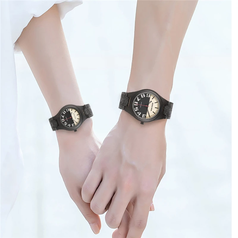 

DODO DEER Brand Couple Watches Fashion Canvas Wrist Watch Women and Men Watches Clock Paar beobachten sale C17