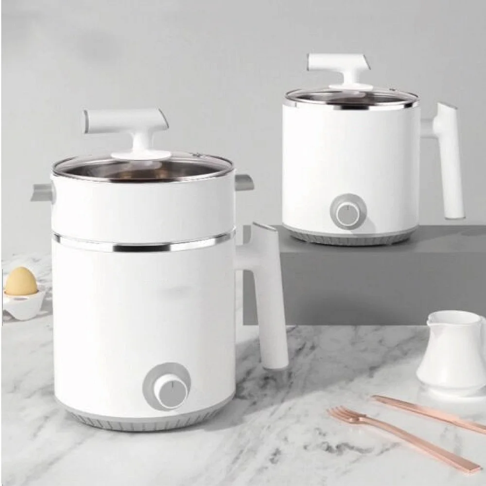 

220V Multi Function Electric Cooker Mini Dormitory Student Grid Small Hot Pot Noodle Cooking Small Power Electric Heating Pot
