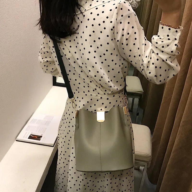 Корейские сумки через плечо для женщин сумка мешок основной Femme женские кожаные сумки через плечо сумка на ремне для женщин