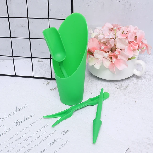 1Set Kerti Ültetvénykészletek Diy Kiegészítők Szankulensek Ültetési Palánták Ültetett Szerszámok Bonsai Műtrágya Fúróberendezés - Image 3