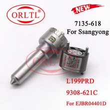 ORLTL enjektör tamir kiti 7135 618 meme L199PRD vana 9308 622B için EJBR04401D EJBR04401Z Ssangyong Rexton 2.7L Xdi SUV