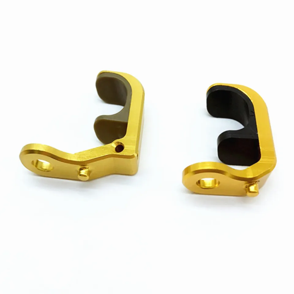 Gancio Forcella Anteriore In Alluminio 6061 Con Fibbia A E Per Bici Pieghevoli Brompton, CNC, Leggero, Anodizzato (nero, Rosso, Argento, Grigio, Oro)