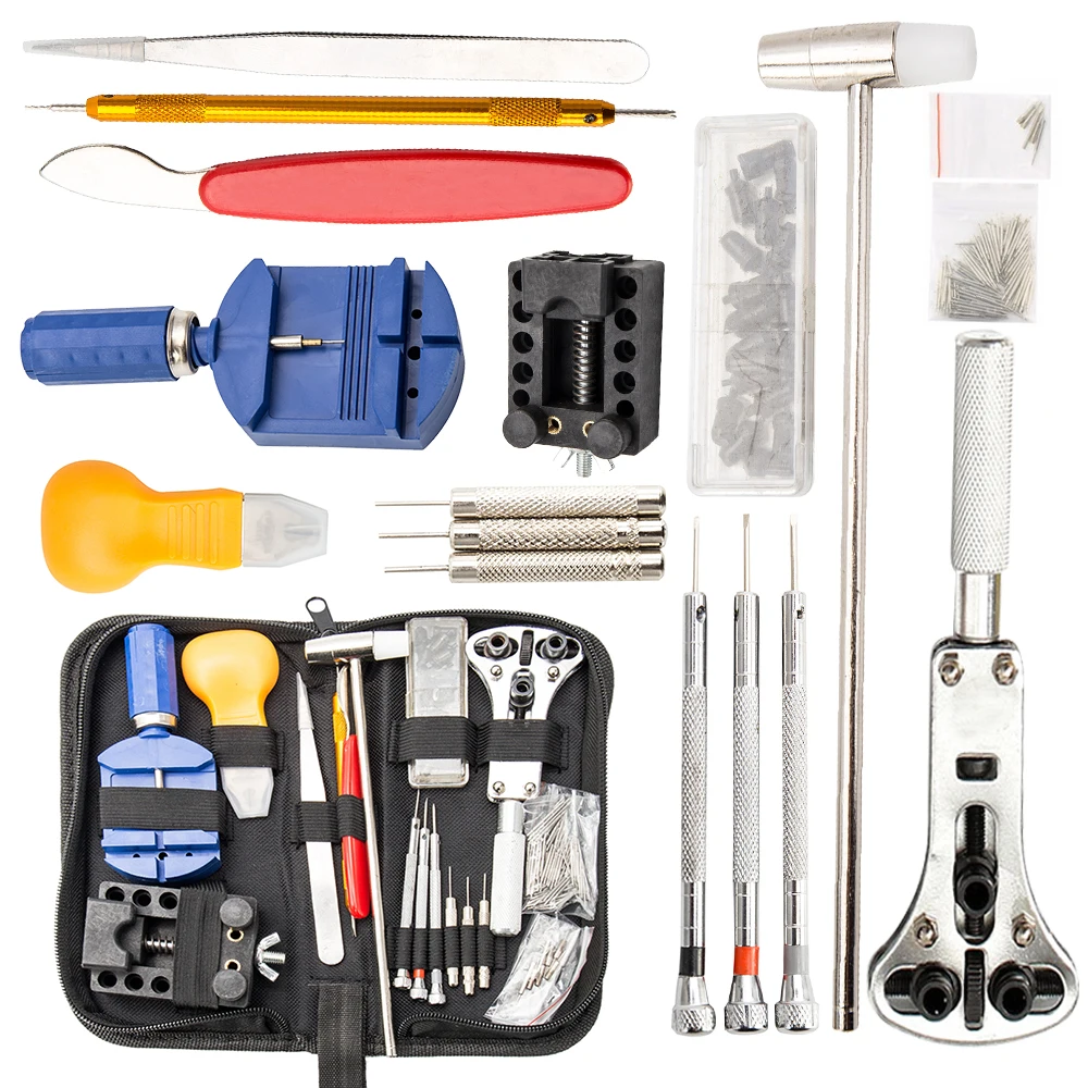 £11.54 147pcs Watch Repair Tool Kit Watch Case Opener Link Remover