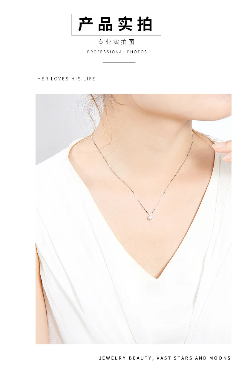 Cross Border New Products Accessories Choker Europe And America Creative Necklace Women's Accessories Zircon 925 Necklace Orname