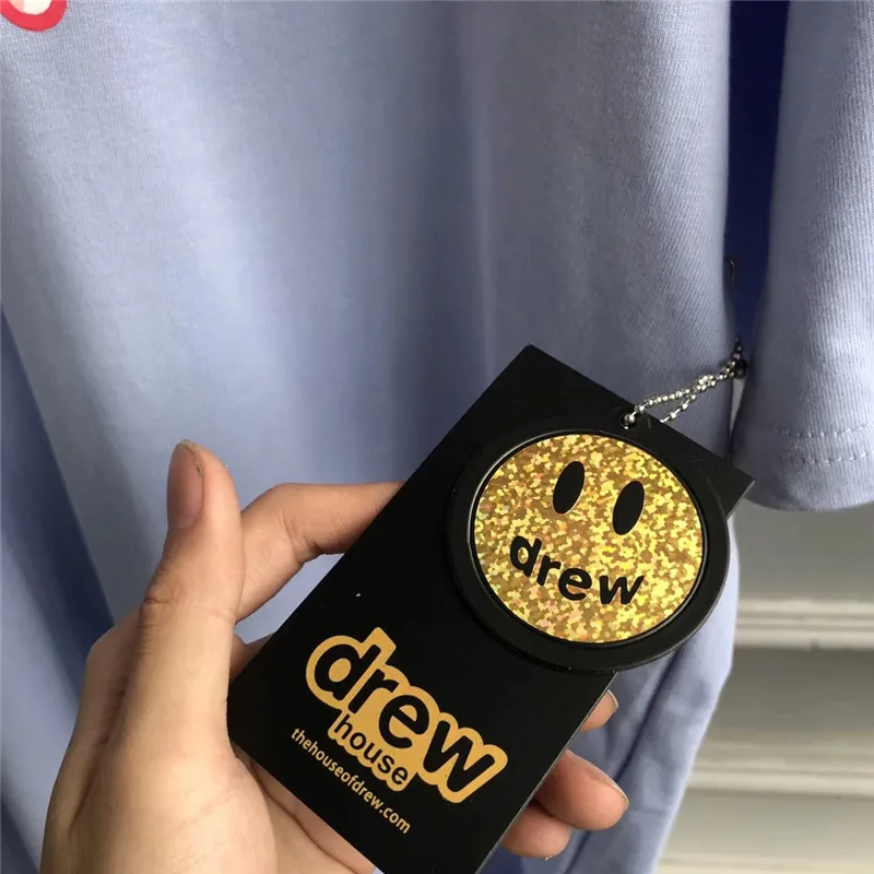2020ss Drew House Catoon Candy Gum футболки для женщин и мужчин Джастин Бибер DREW футболки летний стиль футболки