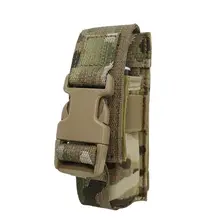 Military Fan Flashlight Bag Tool Clamp Bag MOLLE System Case Multifunctional Bag