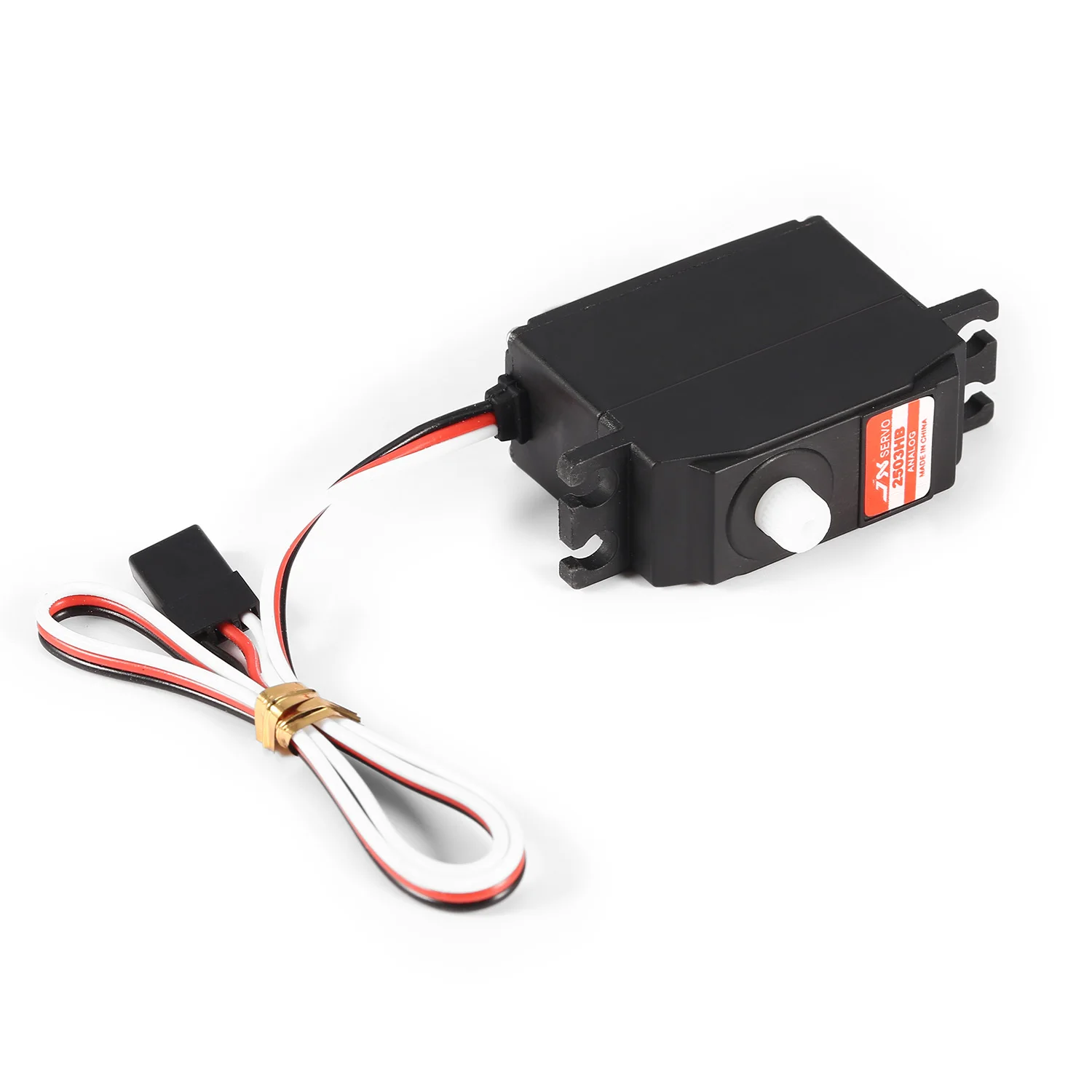 JX PS-2503HB 4,8 V-6 V с высоким уровнем Напряжение 0.10sec/60 3,35 кг Цифровой Пластик Шестерни аналоговый Мини серво металлический корпус для 1/12 RC автомобиль