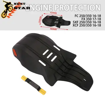 

2016-2018 Motorcycle Engine Guard Protection Protective Cover For KTM SXF250 SX-F250 SX250F SXF350 XCF250 350 XC-F FC250 FX350