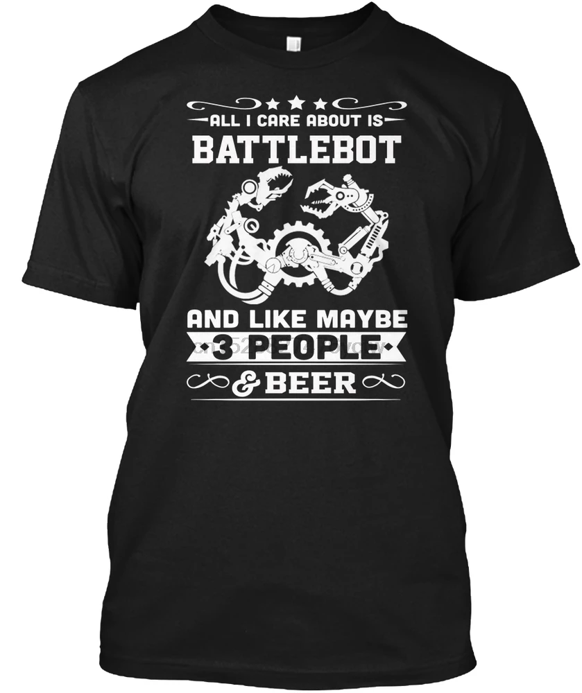 Мужская футболка BattleBot All I Care о женской футболке |