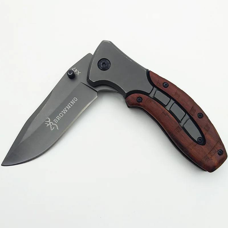Складной нож Browning высокой твердости, походный тактический нож для выживания, нож для повседневного использования, специальный боевой тренировочный меч