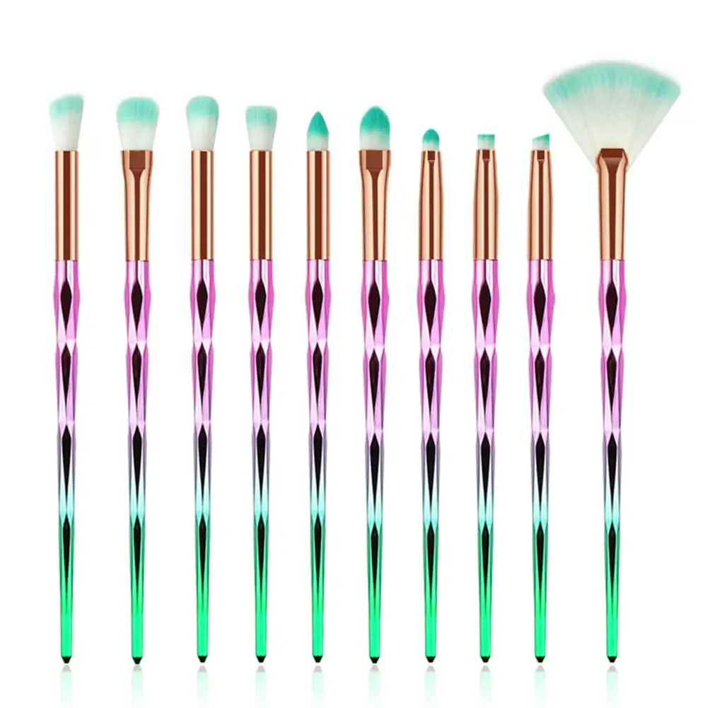 

Makeup Brushes Set 10pcs/lot Eye Shadow Blending Eyeliner Eyelash Eyebrow Make up Brushes Cosmetic Professional Eyeshadow Brush